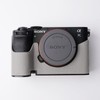 Iborrys - Camera Specialized Genuine Leather Half Case for Sony