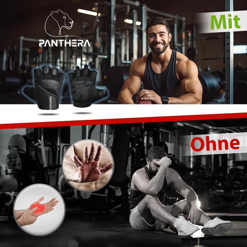 PɅNTHERɅ by AMD Panthera® Training Gloves Sports Gloves (M)