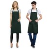 Autuki 10 Colors Simple Apron, Cafe Apron, Work, Plain, Garden