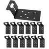 16 Pack T-Post Bracket 3" T Post Mount Bracket for