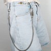 [Ahiller] Sturdy Wallet Chain, [Double Locking Carabiner, Stainless Steel Chain],