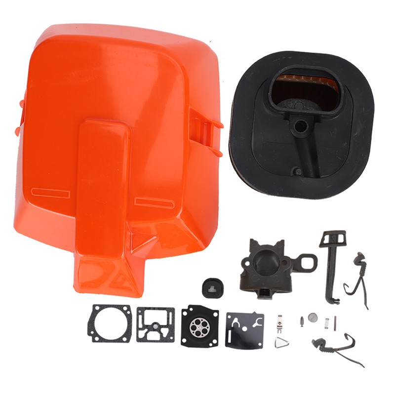 Garden Tools Chainsaw Air Filter Assembly Throttle Lever Kit Accessories