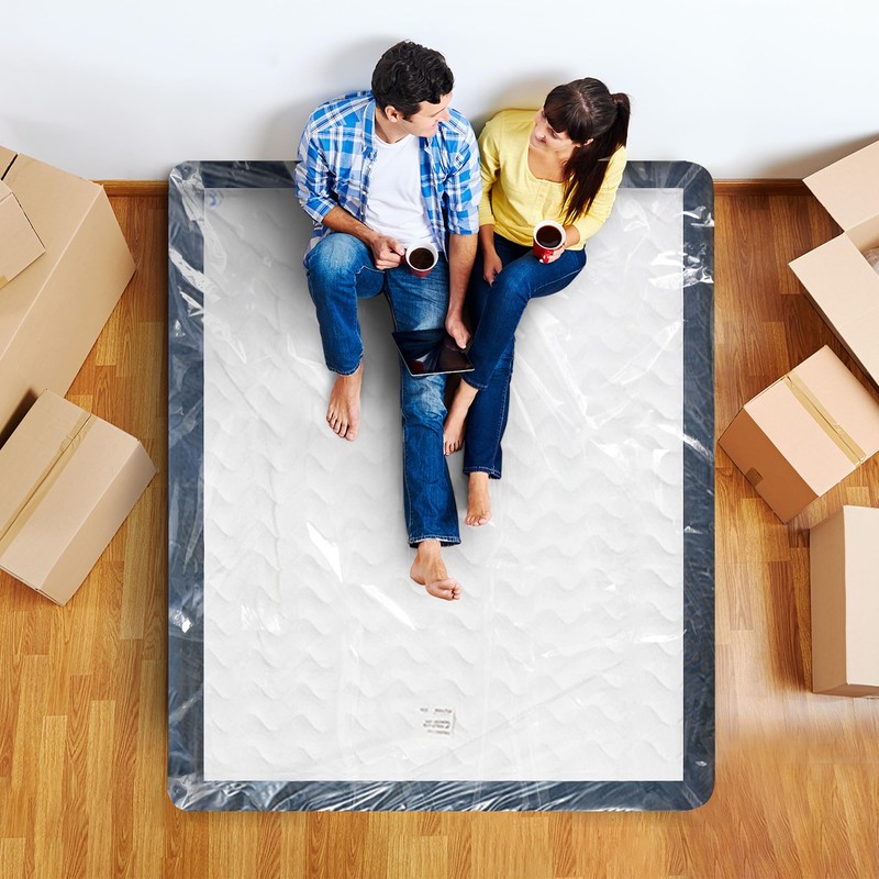 Utopia Home Full Size Mattress Cover for Moving, 2 Mil