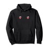 Coquette Bows with cherries Cute Coquette girl clothes Pullover Hoodie