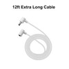 Prestantious 12FT DC Extension Cord for Ring Solar Panel, Compatible