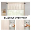 DWCN Valance Curtains for Living Room, Kitchen Valance Solid Short