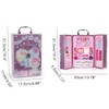 Kids Portable Cosmetics Box Children Realistic Washable Makeup Kit Girl