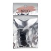 Large Black Hair Tie 50p Colored Rubber Band Large Quantity Hair Tie Black Rubber Band / 블랙 머리끈 대 50p 칼라고무밴드 대용량머리끈 검정 고무줄