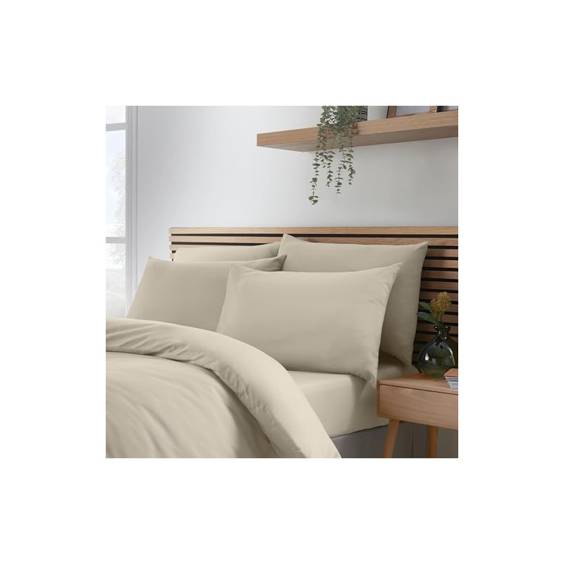 Catherine Lansfield So Soft Easy Iron Standard Pillowcase Pack of
