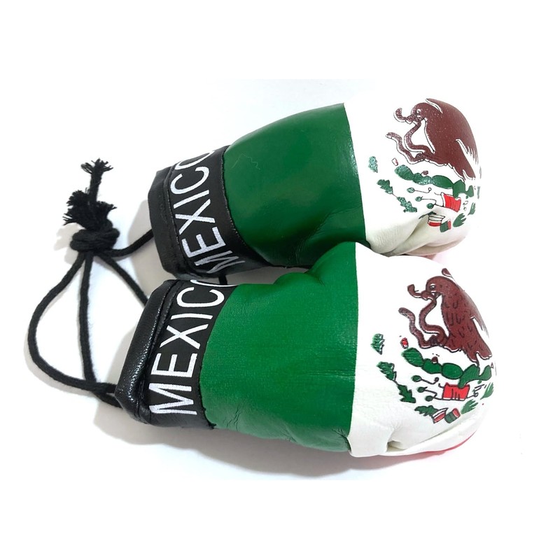 Mexico flag Boxing Glove Mexican flag decoration car accessories hanging
