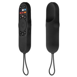 Silicone Protective Remote Case ONLY for Vizio 2023 TV XRT270 Remote, Waterproof Remote Cover for XRT270 Remote Shockproof, Skin-Friendly, Anti-Lost - Black