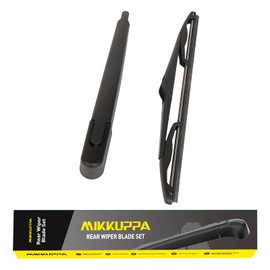 MIKKUPPA Rear Wiper Set Replacement for Opel Vauxhall Corsa E 2014-2020 Astra H Hatchback 2004-2009, Back Windscreen Wiper Blade Arm Assembly