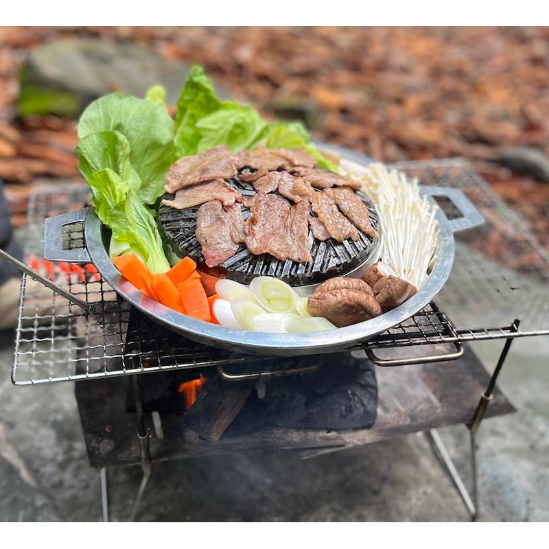 Mookata Pot (11.8 inches (30 cm) No Hole, Separate Type,