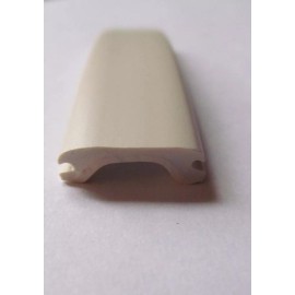 LPC Biscuit RV Thick Vinyl 3/4" Insert Trim Mold Flexible Screw Cover Sold by Foot