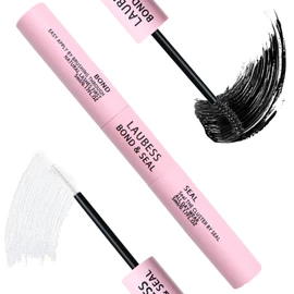 Lash Bond and Seal Eyelash Glue Lash Glue Waterproof Lash Cluster Glue LAUBESS Eyelash Bond and Seal Long Lasting 10ml