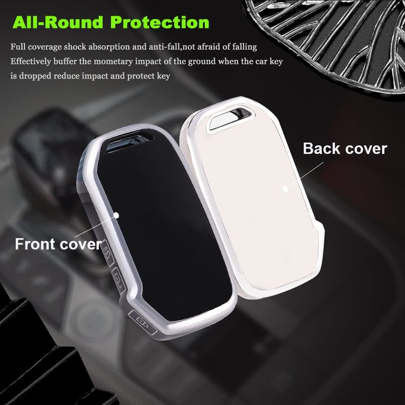 KUNIO Keyless Key Case Fits KIA Soul NQ5 NIRO XCEED