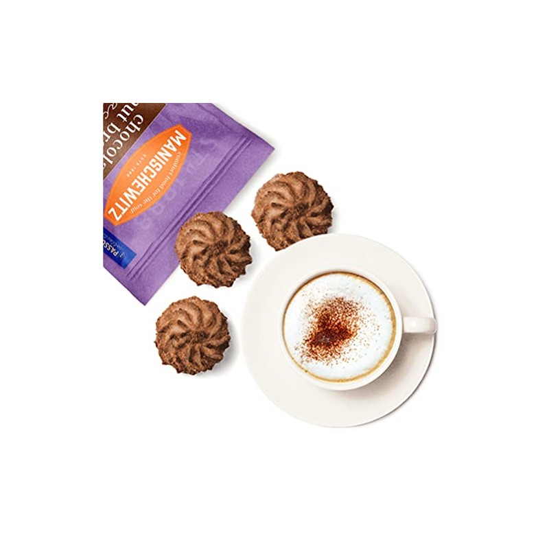 Manischewitz Chocolate Nut Brownie Macaroons, 10oz | Coconut Macaroons |