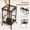 Hoctieon Coat Rack Freestanding, Entryway Hanger Stand, Umbrella Holder, Hall