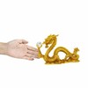 Shun Fortune Dragon Crystal Golden Dragon 0.6 inch (15 mm)