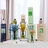 Freesia Reed Diffuser Set, 1.7 oz Scent Diffuser with Dried