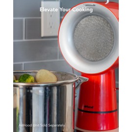 airhood Base Boost | Elevate The Height of Your Portable Kitchen Exhaust Fan | Portable Range Hood Ideal for Indoor Cooking Updraft (Cadmium Orange)