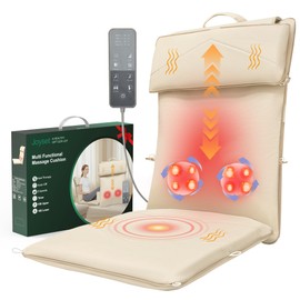Shiatsu Back Massager for Chair with Heat and Vibration