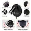 ERAY Wall Mounted Reading Light, Adjustable Wall Sconces with USB