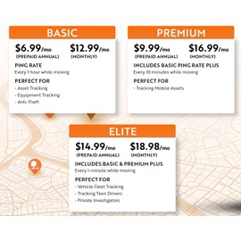 Trak-4 GPS Tracker for Vehicles, Assets, Equipment. Long Battery Life, Waterproof, Global Tracking. Low-Cost Subscription Required.