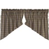 VHC Brands rústico y Lodge Ventana de la Cocina Curtains-Wyatt