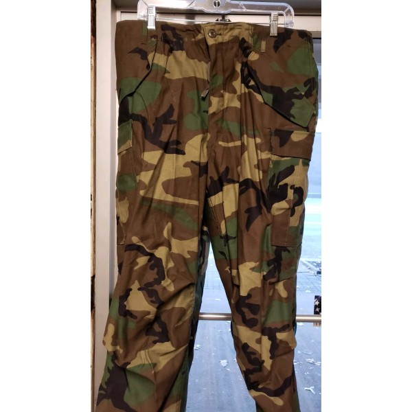 New M65 Woodland Camo Camouflage CW Field Pants Trousers Medium-Long