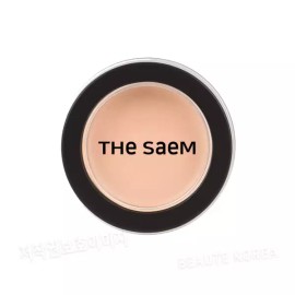 The Saem 더샘 커버 퍼펙션 팟 컨실러 01 클리어 베이지 The Saem Cover Perfection Pot Concealer 01 Clear Beige