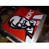 Spencer-3D 15 Inch Diameter KFC 3D Printed 3D Logo Sign
