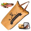 Isolierte Grilltasche, Reißverschluss - Grilldecke, Grilldecke zum Ausruhen von Fleisch,