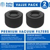 Fette Filter 2-Pack Bissell 54A2 Compatible Replacement Pack for PowerEdge