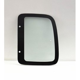 Tempered Driver Left Side Quater Window Quarter Glass Compatible with Toyota Tacoma Pickup 2-Door Extended Cab 1995-2000 Models