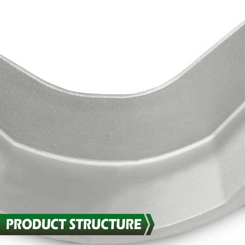 GRAND ORANGE Corner Cap Bracket Pontoon Boat Aluminum C-Shaped