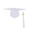 GradClassical Unisex Adult Matte Graduation Cap with 2024 Tassel for