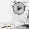 ZONADAH 3.5W 6V Solar Panel & USB Fan, Portable Solar