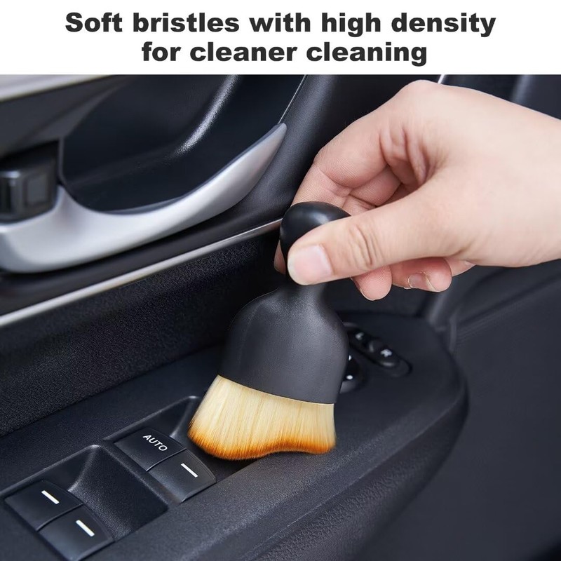 XZHFDC Car Interior and Exterior Soft bristles Detail dust Brush
