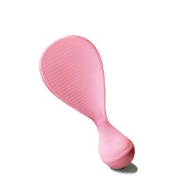 Cevorae Rice Spoon, Standing Rice Spoon, Anti-Trip Rice Spoon, Embossed Non-Stick Rice Spoon, Kitchen Utensil(Pink)
