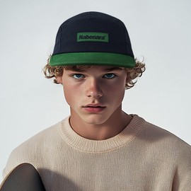 Clakllie Mens 5 Panel Hat Flat Peak Baseball Cap Short Bill Hats for Women Unstructured Golf Hats Casual Hip Hop Hats,HNZD2-Navy Blue