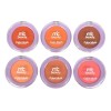 Gama De 6 Rubor Compacto Color Blush Mc Beauty Rosa