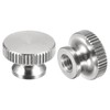 sourcing map Knurled Thumb Nuts, 10pcs M4 x D12mm x