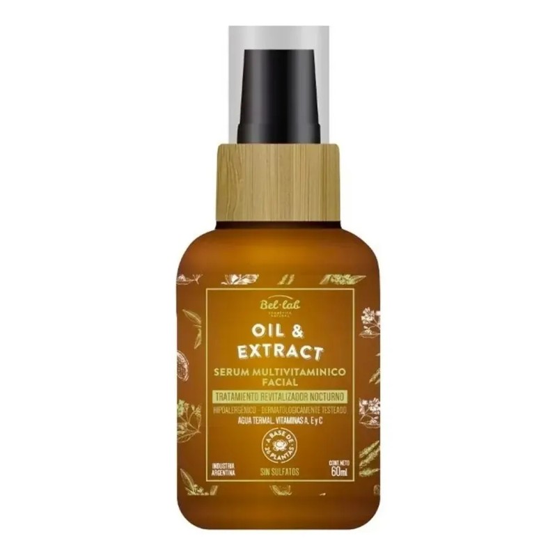 Bel Lab Serum Facial Multivitamínico Vitaminas A C E Hidratante