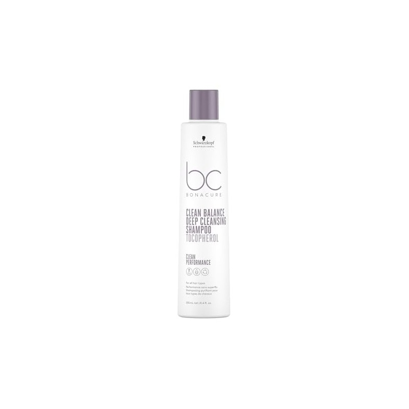 Schwarzkopf Professional BC Bonacure Clean Balance Deep Cleansing Shampoo 250