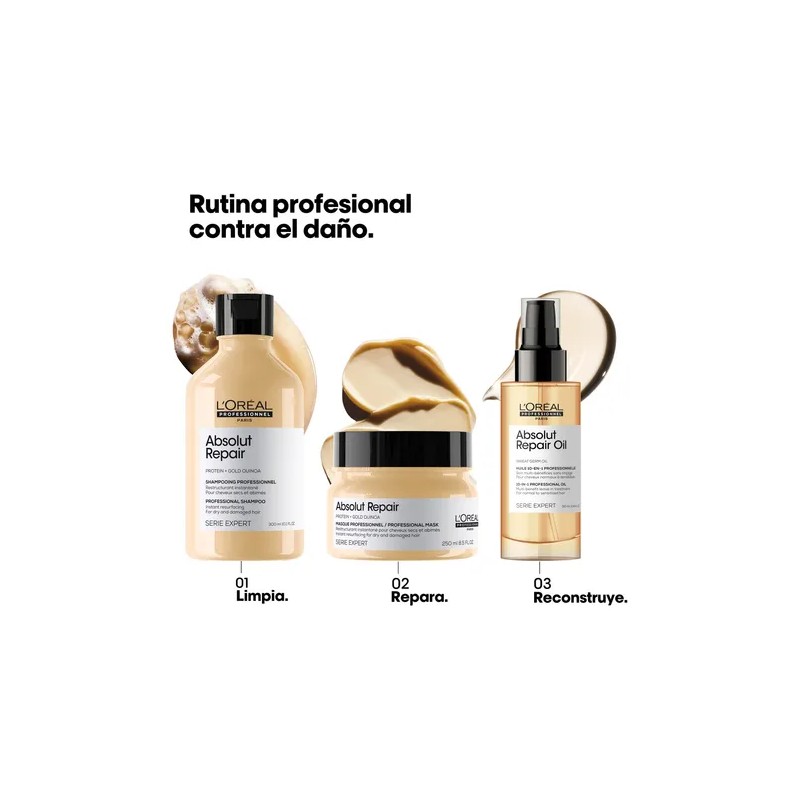 Aceite 10 en 1 LOral Professionnel Absolut Repair 90ml