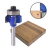 Mesee 4 Teeth R3 Industry Grade Carbide Roundover Router Bit,