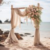 Wedding Arch Draping Fabric, 1 Panel 28" x 19Ft Deep