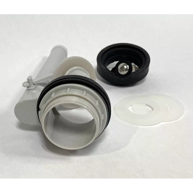 NUFLUSH Gerber Toilet #99-649, 2-inch Flush Valve w/2 Extra Replaceable