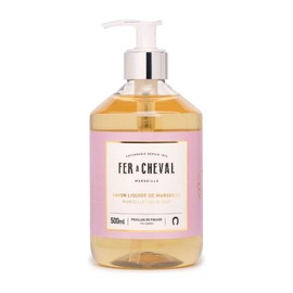 Liquid Marseille Soap Fer à Cheval with Fig Leaf Scent, 500 ml